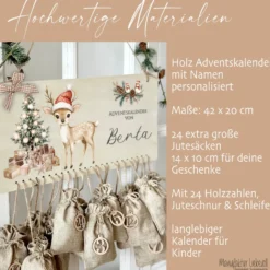 Adventskalender Personalisiert