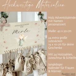 Adventskalender Personalisiert