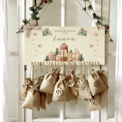 Adventszeit Geschenk Personalisiert für Frauen und Männer mit Namen zum Befüllen