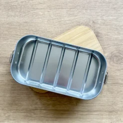 Brotdose "Piraten" mit Bambusdeckel mit Namen für Jungen und Mädchen | Lunchbox mit Motiv Tierpiraten | Personalisierte Geschenkidee für Kinder
