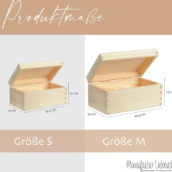 Erinnerungskiste mit Namen zur Hochzeit, florale Holzbox als Geschenk für das Brautpaar, Hochzeitsgeschenk
