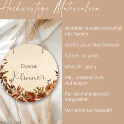 Familienschild 