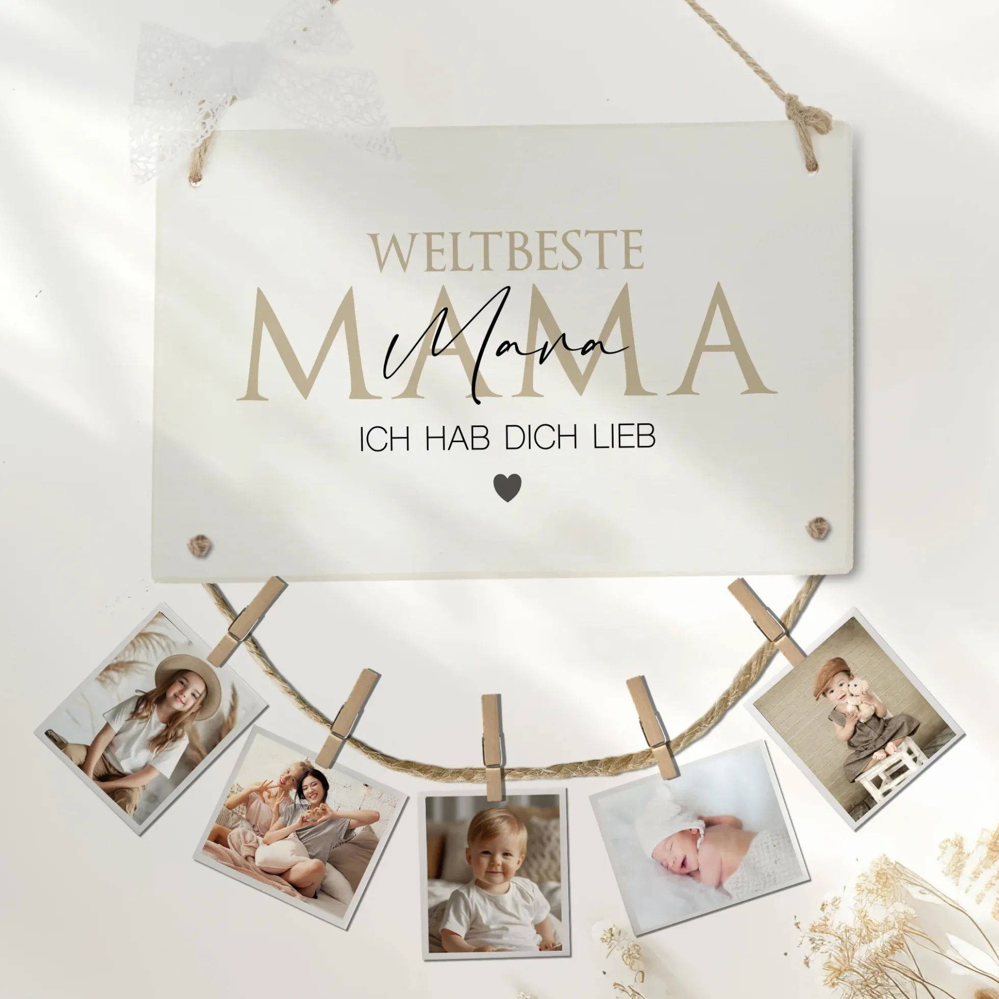 Fotogeschenk Mama Geschenk Geburtstag Geburtstagsgeschenk Mama Namen Muttertag