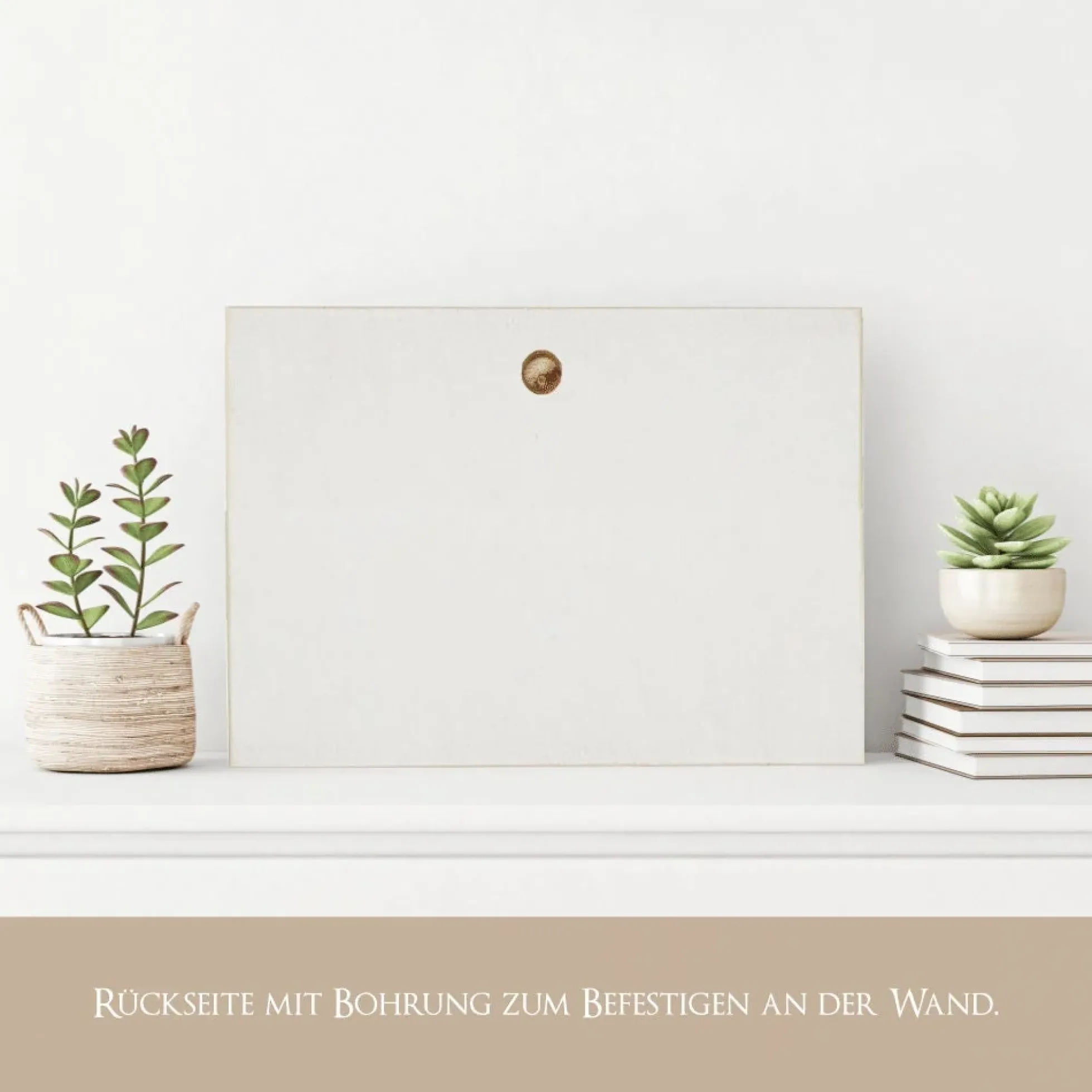 Fotogeschenk mit Spruch "Noch besser, als dich zur Mama zu haben ist, dich als Oma zu haben. Du bist die Beste!" | Besonderes Geschenk für Mütter und Großmütter | DIY Holzbild zum selbstständigen Befestigen eines Fotos