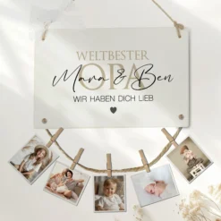 Fotogeschenk Opa Geschenk Geburtstag Geburtstagsgeschenk Großvater Namen