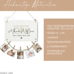 Fotogeschenk Opa Geschenk Geburtstag Geburtstagsgeschenk Großvater Namen