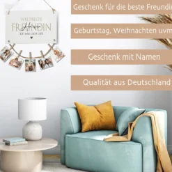 Freundin Geschenk Geburtstag Fotogeschenk Lieblingsfreundin Geburtstagsgeschenk Personalisiert