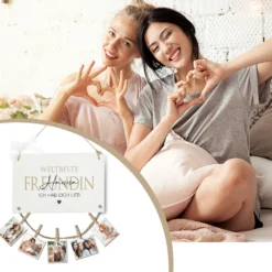 Freundin Geschenk Geburtstag Fotogeschenk Lieblingsfreundin Geburtstagsgeschenk Personalisiert