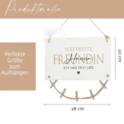 Freundin Geschenk Geburtstag Fotogeschenk Lieblingsfreundin Geburtstagsgeschenk Personalisiert
