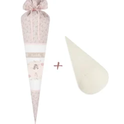 Geblümte Schultüte