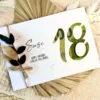 Geldgeschenk Karte zum 18. Geburtstag I persönliche Glückwunschkarte I Personalisiertes Geburtstagsgeschenk I Geld verschenken