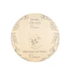 Geschenk für die Hebamme | Personalisiertes Dankeschön nach der Geburt | Dankeschön aus Holz mit Namen