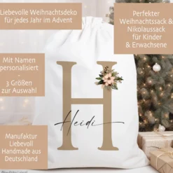 Geschenksack Namen Nikolaussack