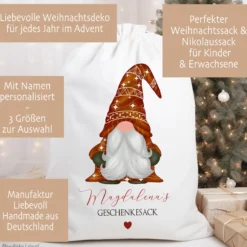 Geschenksack Namen Nikolaussack 