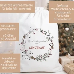 Geschenksack Namen Nikolaussack 