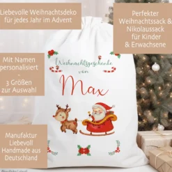 Geschenksack Namen Nikolaussack