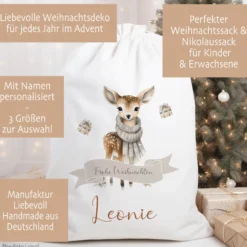 Geschenksack Namen Nikolaussack 