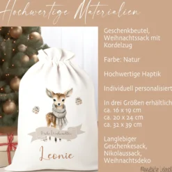 Geschenksack Namen Nikolaussack 