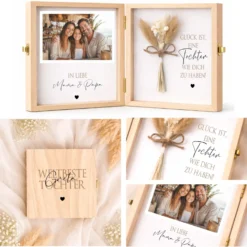 Geschenk Tochter Sohn personalisiert | Taufe Konfirmation Jugendweihe Geschenk | Tochter Geburtstag Sohn Geschenk I Weihnachten Holzbox