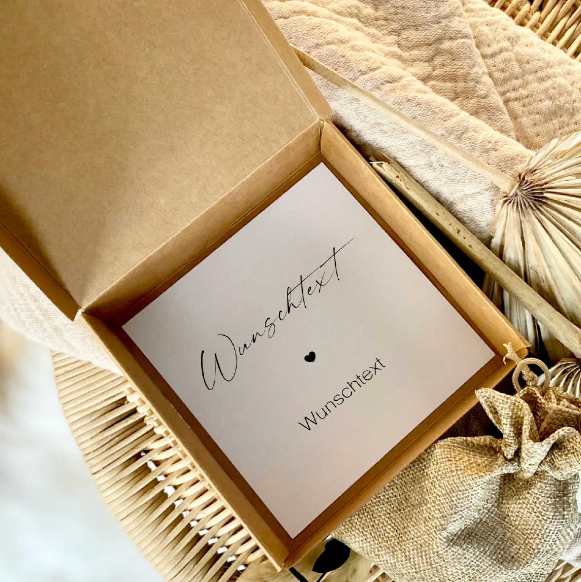 Geschenkverpackung "Für Dich" mit personalisierten Wunschtext, Geldgeschenk: Geburtstag, Ruhestand, Abschied, Dankeschön