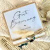 Geschenkverpackung "Gute Besserung" mit personalisierten Wunschtext, Geldgeschenk: Kraftgeschenk, Mutmacher, Genesung, Gesundheit