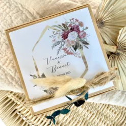 Geschenkverpackung zur Hochzeit, Individuelles personalisiertes Geldgeschenk inkl. Jutebeutel