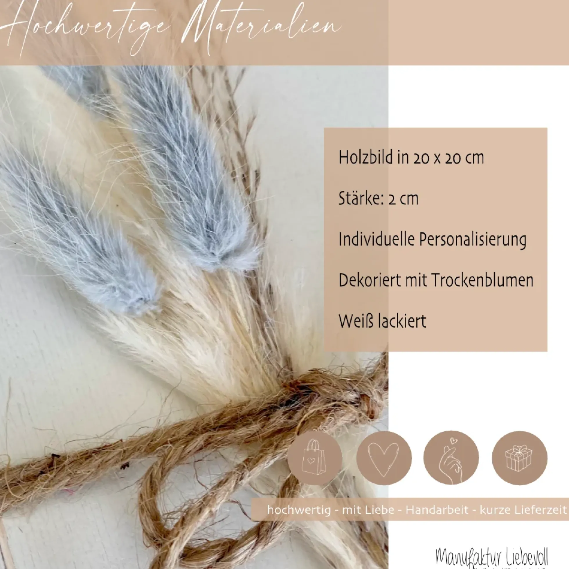 Geschenk zur Hochzeit, Personalisiertes Hochzeitsgeschenk "Für immer", Holzbild mit Namen und Datum des Brautpaares