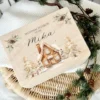 Heiligabend Box Personalisiert Holzbox Personalisiert Weihnachten Geschenk Frohe Weihnachten für Kinder Familie Frauen Freundin Holzkiste