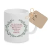Keramiktasse "Glühwein" mit Spruch | Weihnachtliche Glühweintasse | Tasse aus Keramik zum Weihnachtsfest