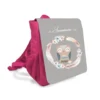 Kinderrucksack mit Namen und Eule | Rucksack für Mädchen in Pink | Besondere Geschenkidee für den Kindergarten