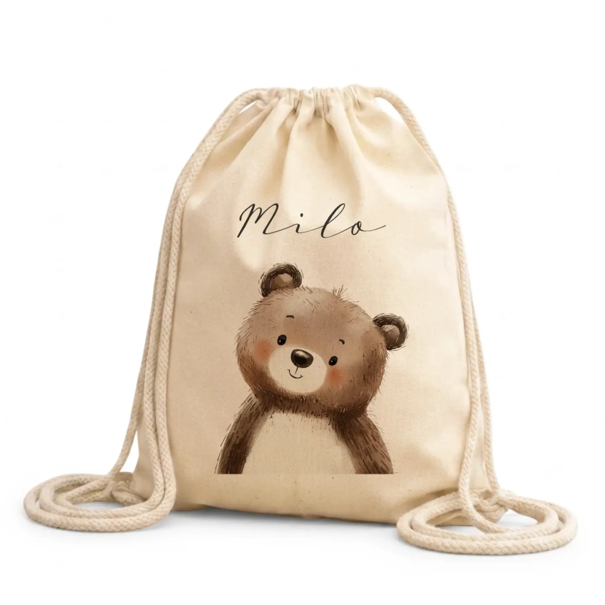 Kinder-Rucksack & Turnbeutel im Boho-Stil – Personalisiert für Kindergarten & Kita, Kinderbeutel