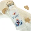 Kinder Trinkflasche "Eishockeyspieler" für Jungen mit Namen | Thermosflasche Eishockey aus Edelstahl für Teenager Kita Schule Geschenk