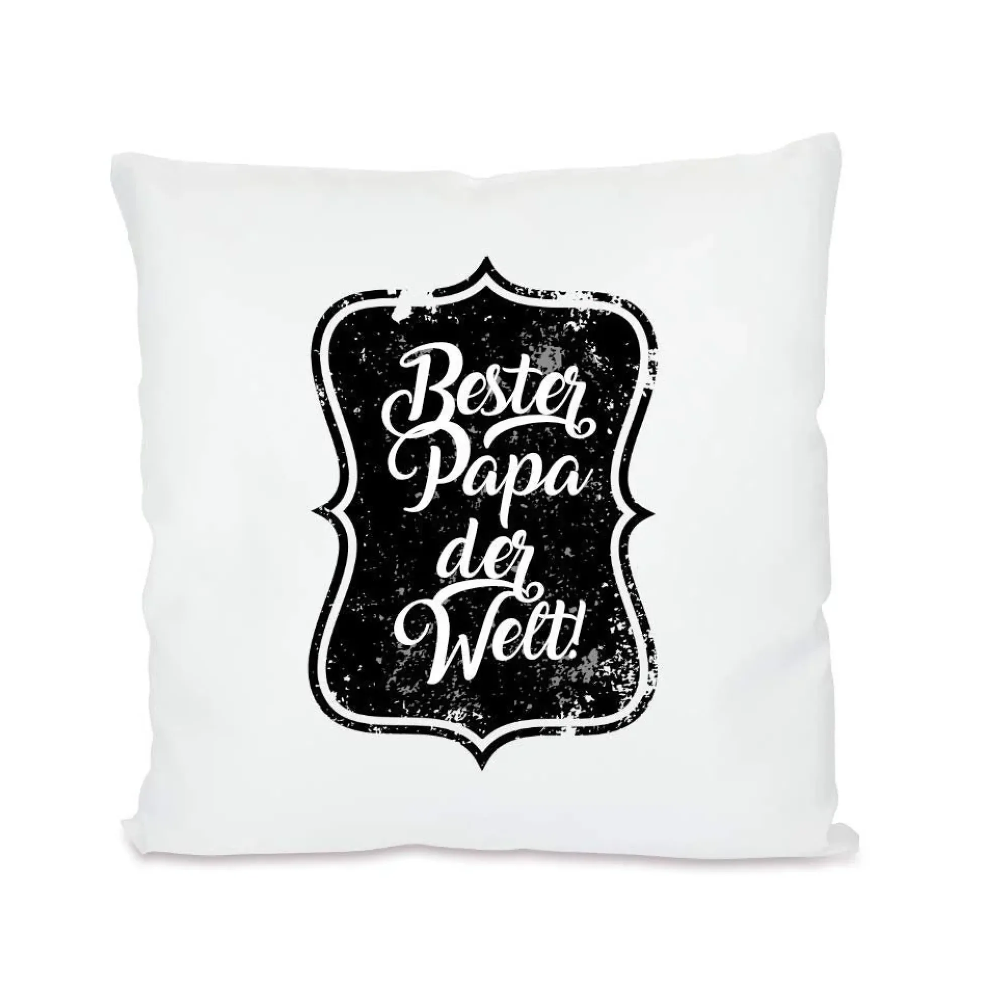 Kissen "Bester Papa der Welt" | Perfektes Geschenk für Väter | Kissengeschenk mit Spruch
