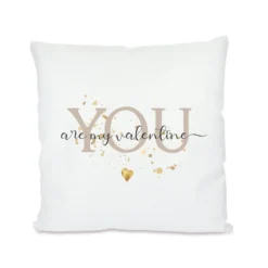 Kissen "Ich liebe Dich" | Persönliches Geschenk für Paare | Perfekte Geschenkidee zum Valentinstag, Jahrestag u. schöne Aufmerksamkeit für Sie und Ihn / 2 Motivvarianten zur Auswahl