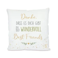 Kissen mit Spruch für die