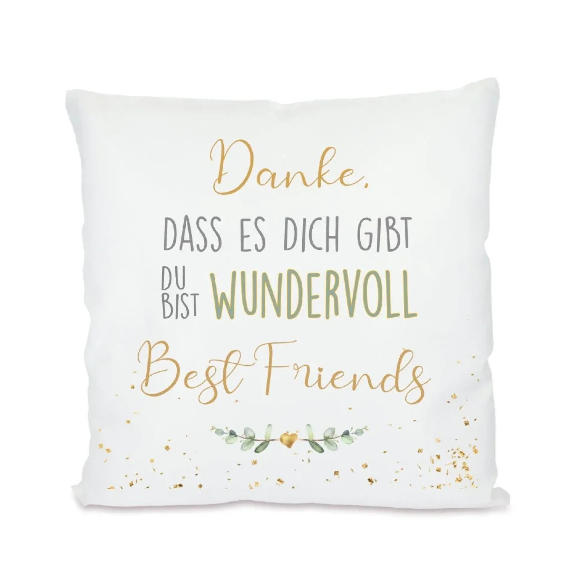 Kissen mit Spruch für die "Erzieherin mit Herz" | Kreatives Geschenk als Dankeschön für die tolle Kitazeit | Besondere Geschenkidee zum Abschied | 8 Motivvarianten zur Auswahl