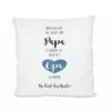 Kissen mit Spruch "Noch besser als dich zum Papa zu haben ist, dich als Opa zu haben" | Originelles Geschenk für coole Großväter
