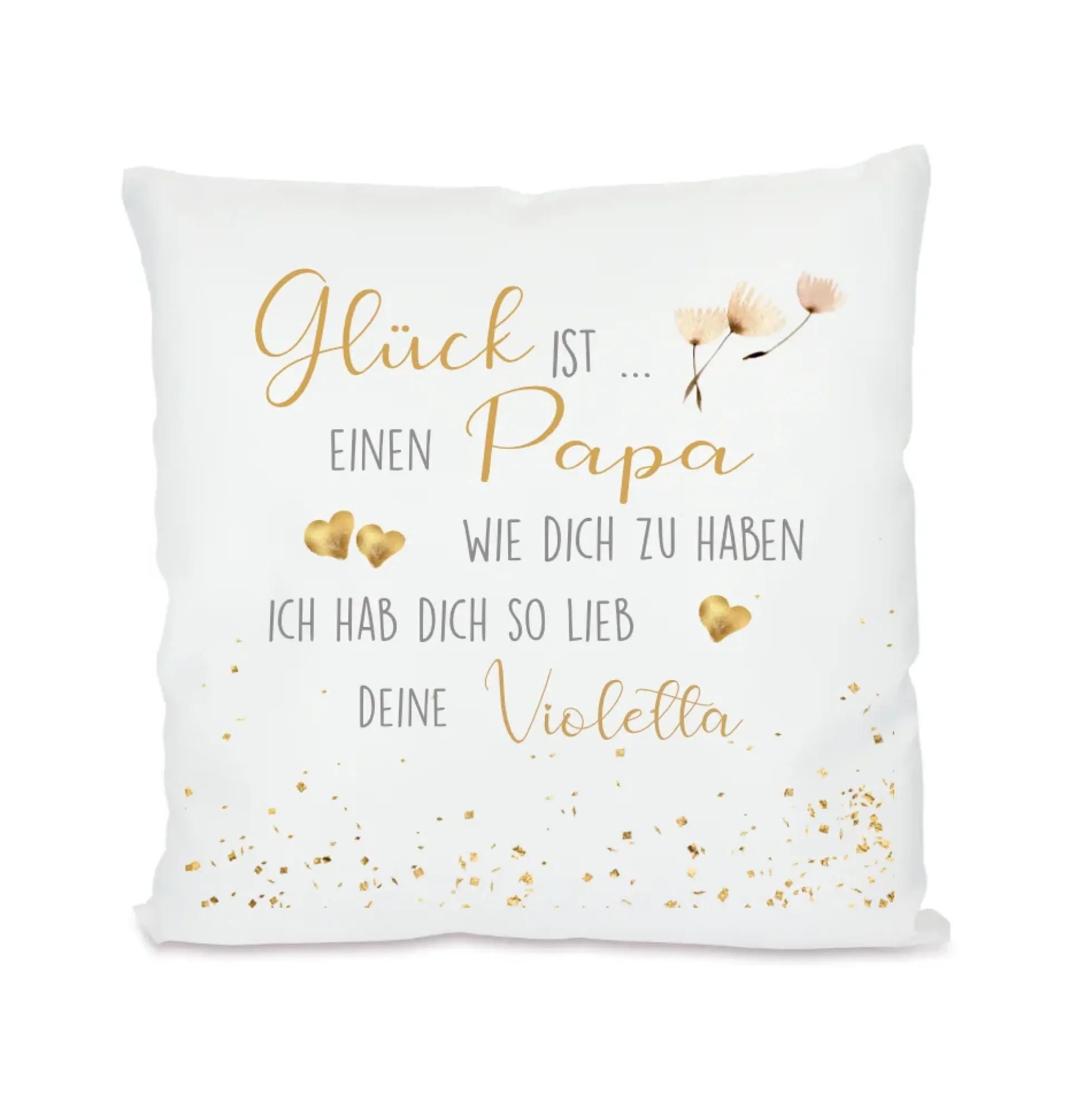 Kissen personalisiert "Glück ist eine Freundin wie dich zu haben" | Persönliches Geschenk für die beste Freundin | 7 Motivvarianten zur Auswahl