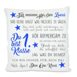 Kissen zur Einschulung