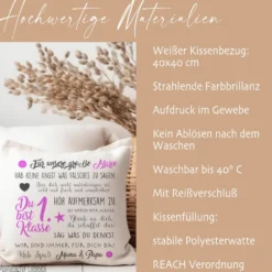 Kissen zur Einschulung