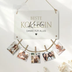 Kollegin Geschenk Geburtstag Lieblingskollegin Geburtstagsgeschenk Foto Namen Kollegin Abschiedsgeschenk