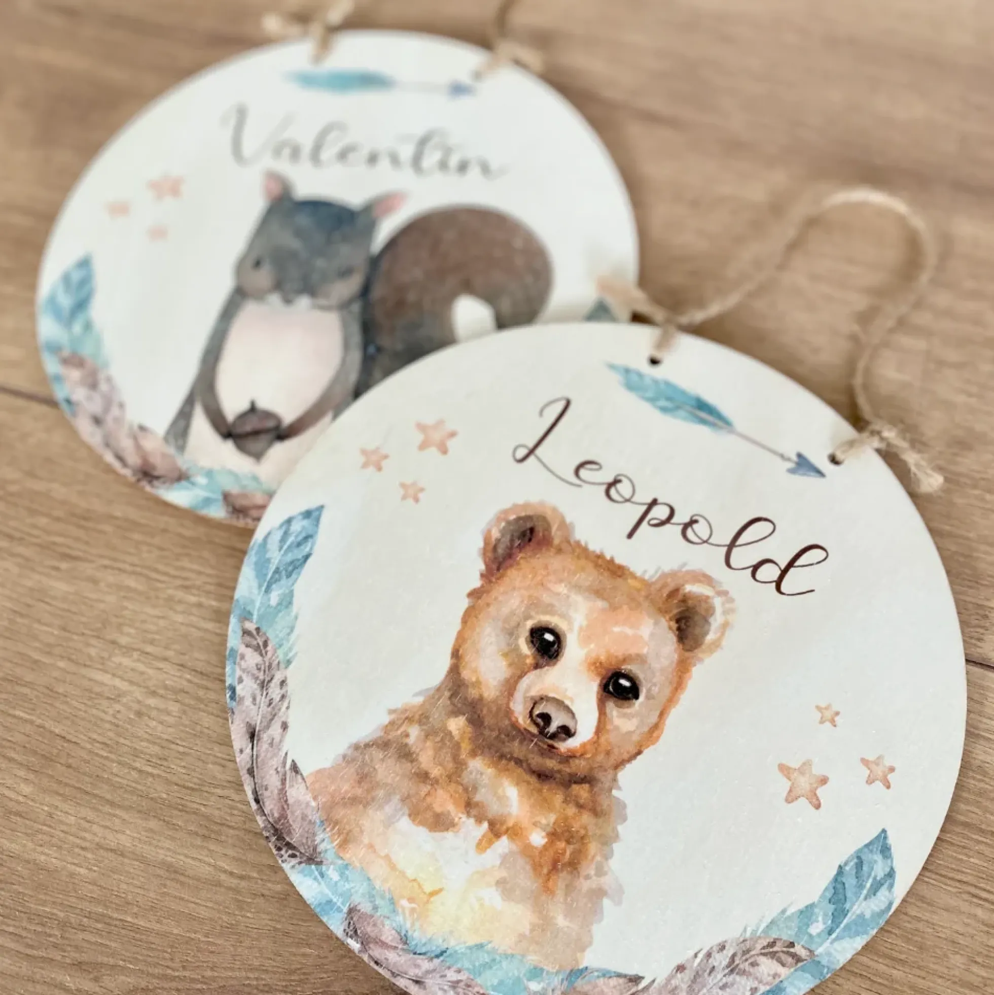 Namensschild "Einhorn" für das Kinderzimmer | Personalisiertes Türschild für Kinder| 11 weitere Motivvarianten als Geschenk zur Auswahl