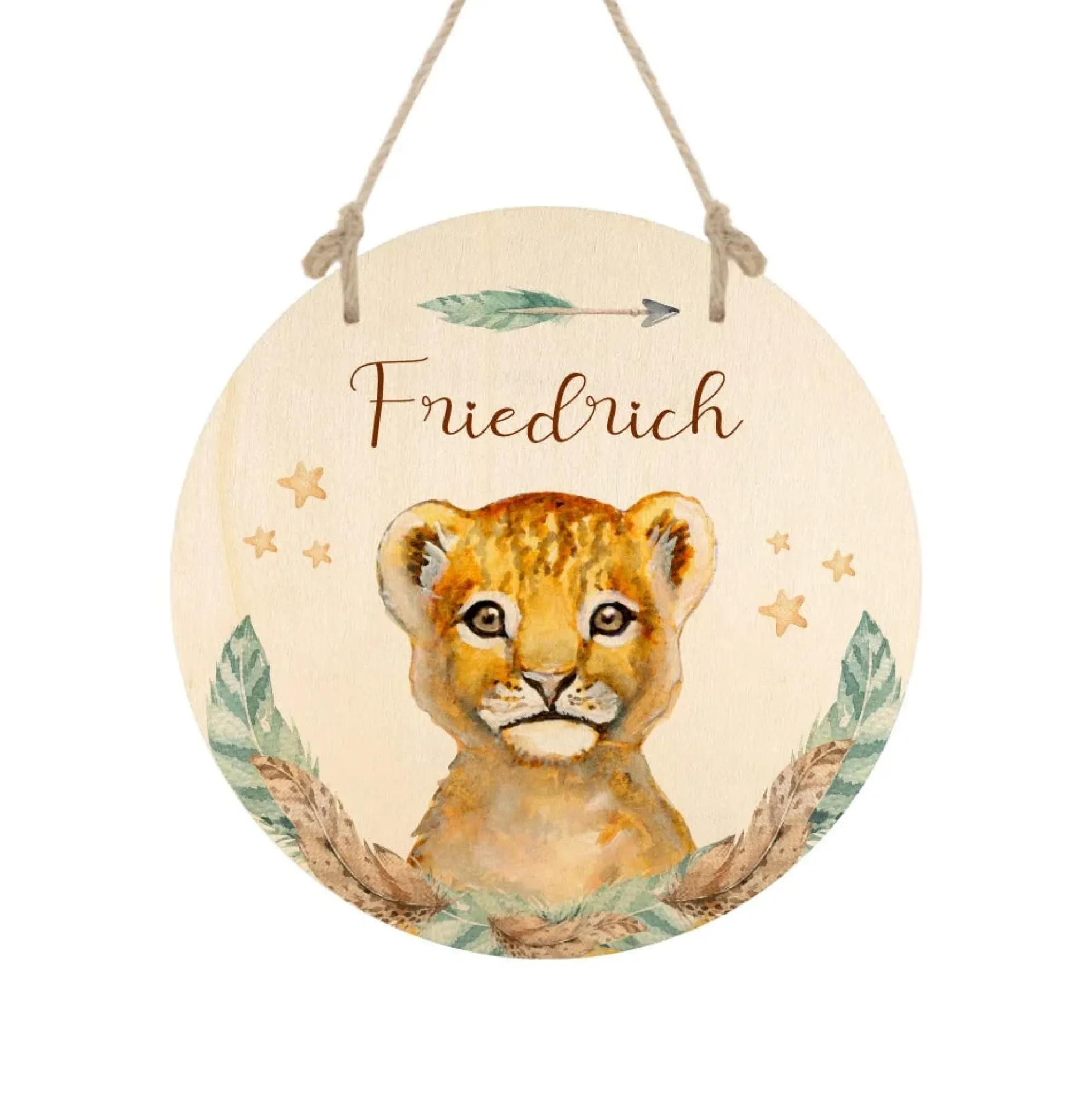 Namensschild "Einhorn" für das Kinderzimmer | Personalisiertes Türschild für Kinder| 11 weitere Motivvarianten als Geschenk zur Auswahl