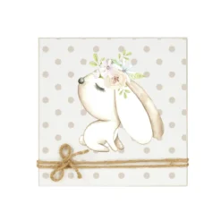 Niedliche Wanddekoration für das Kinderzimmer | Wandbild aus Holz mit einem Fuchs gestaltet | Besondere Baby- und Kinderdeko | Schönes Geschenk für Babys und Kinder | 3 Motivvarianten zur Auswahl