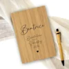 Notizbuch "Durchatmen" Tagebuch mit Namen Spruch A5 Journal Mädchen Frauen Männer Teenager Geschenk Schreibheft Journal Kugelschreiber