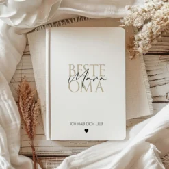 Notizbuch personalisiert Familien Geschenk Mama Notizheft Tochter Geburtstag Geschenk Schwester Papa Oma Opa Bruder Sohn