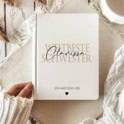 Notizbuch personalisiert Familien Geschenk Mama Notizheft Tochter Geburtstag Geschenk Schwester Papa Oma Opa Bruder Sohn