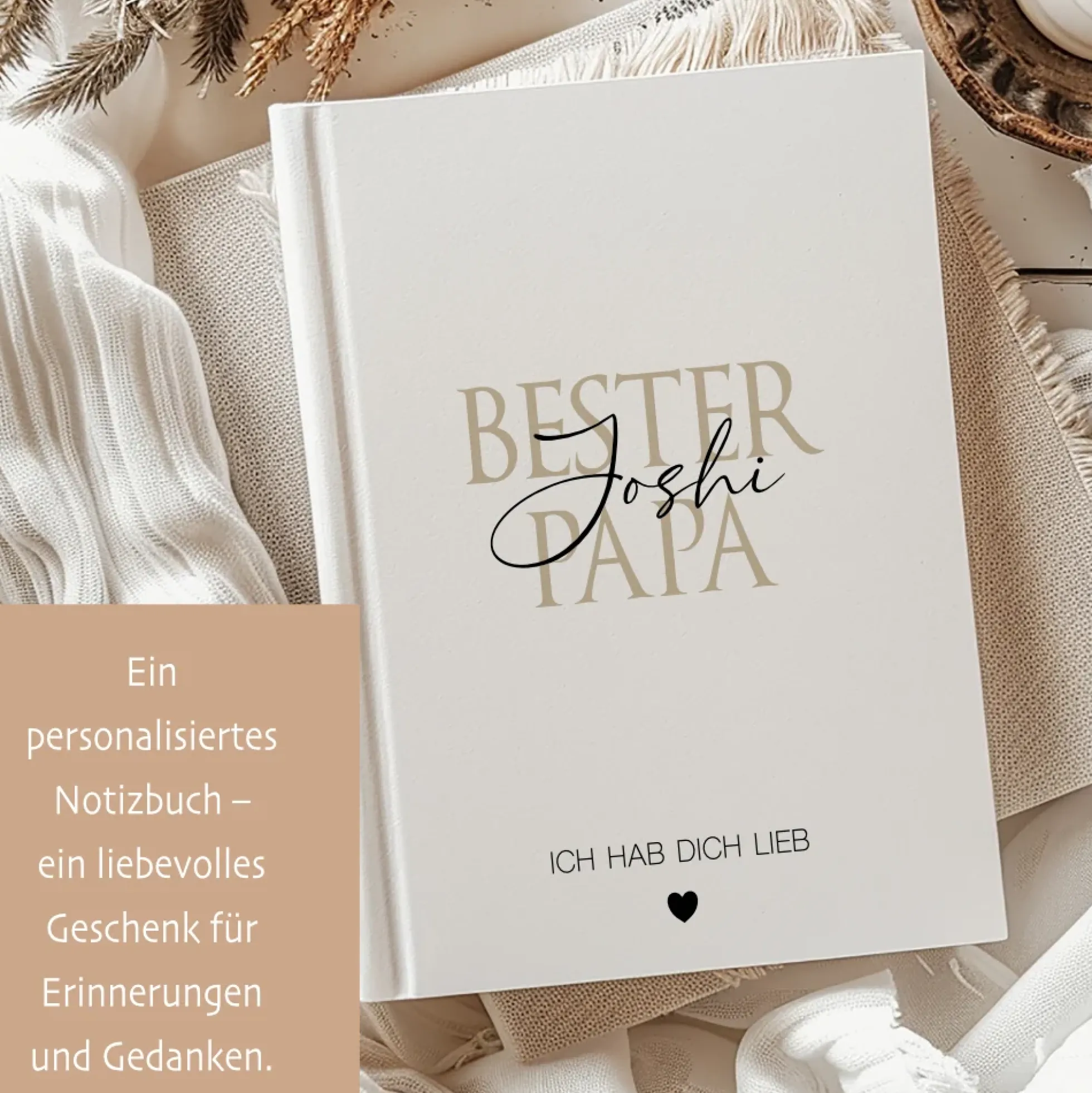 Notizbuch personalisiert Familien Geschenk Mama Notizheft Tochter Geburtstag Geschenk Schwester Papa Oma Opa Bruder Sohn