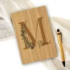 Notizbuch personalisiert Tagebuch mit Namen A5 Journal Mädchen Frauen Teenager Geschenk Schreibheft Journal Notizheft Monogramm Eukalyptus