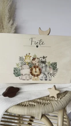 Personalisierte Erinnerungskiste